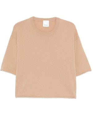Allude Cashmere Top - Natural