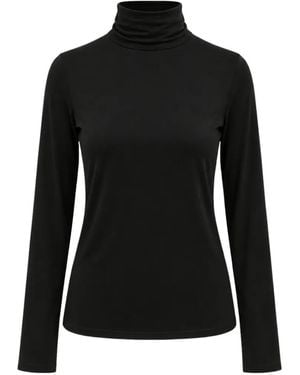 Seventy Roll-Neck Long-Sleeve Sweater - Black