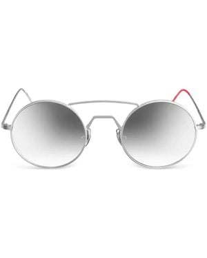 Vysen Eyewear Bl-3 ラウンドフレーム サングラス - メタリック