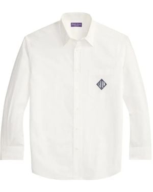 Ralph Lauren Logo-Embroidered Shirt - White
