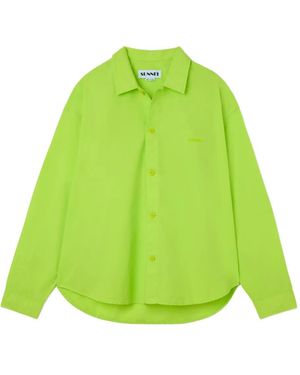Sunnei Cotton Shirt - Green