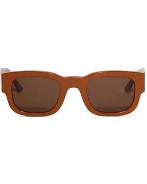 Thierry Lasry Foxxxxy Rectangle Sunglasses - Brown