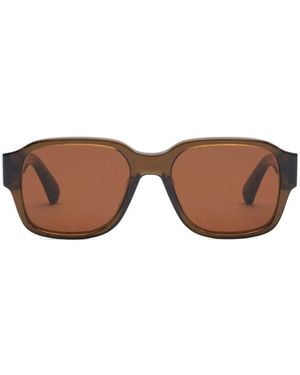Ami Paris 75006 Square-Frame Sunglasses - Brown