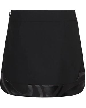 PUCCI Patterned mini skirt - Negro