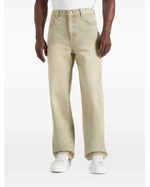 Manière De Voir Dn002 Relaxed-Fit Denim Jeans Sage - Natural