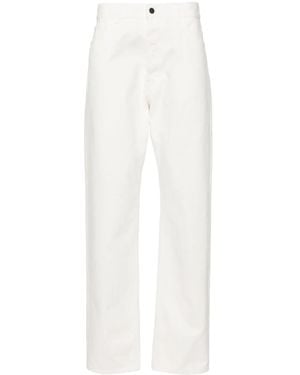 The Row Burt Straight-Leg Jeans - White