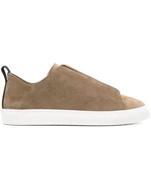 James Perse Sneakers Aus Wildleder - Braun