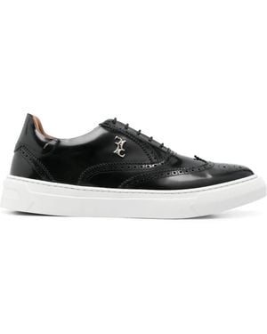 Billionaire Laser-Cut Trainers - Black