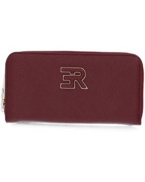 ERMANNO FIRENZE Logo-Plaque Zip-Around Wallet - Purple