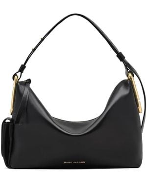Marc Jacobs The Juliette Leather Shoulder Bag - Black