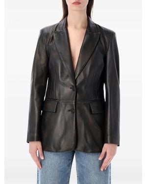 S.W.O.R.D Notched Lapel Blazer - Black