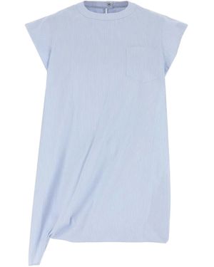 Sacai Striped Blouse - Blue