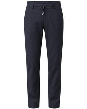 Mason's Drawstring-Waistband Pants - Blue