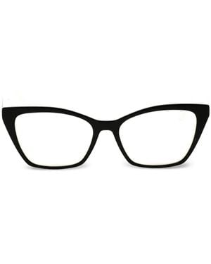 MAX&Co. Brille Mit Cat-Eye-Gestell - Schwarz