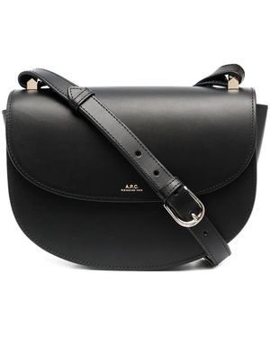 A.P.C. Sac À Bandoulière Genève - Noir