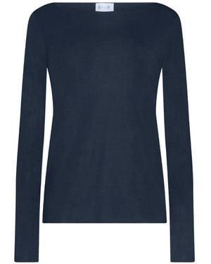 Wolford Pure Long-Sleeve T-Shirt - Blue