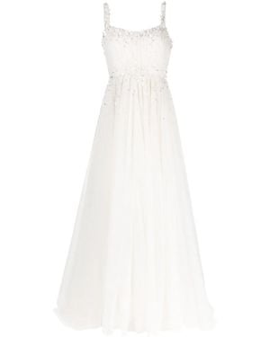 Jenny Packham Astrid Embellished-Tulle Bridal Gown - White