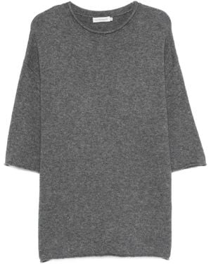 Viktoria Chan Pullover Mit Kurzen Ärmeln - Grau