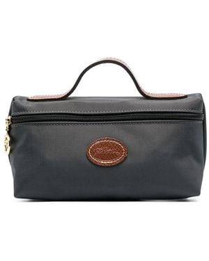 Longchamp Le Pliage Cosmetic Case - Grey