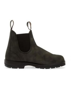 Blundstone 587 Leather Chelsea Boots - Black