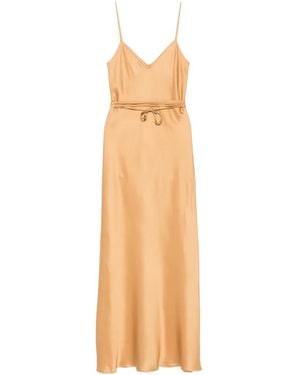 Antonelli Lukas V-Neck Midi Dress - White