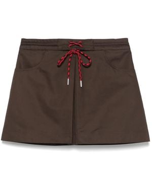 Sandro Layered Shorts - Brown