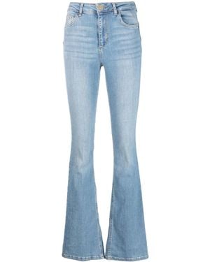 Liu Jo Flared-Cut Denim Jeans - Blue