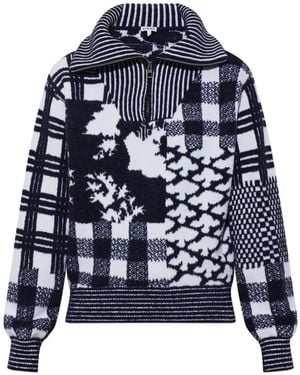 Loewe X Cosima Von Bonin Pullover Aus Wolle - Blau