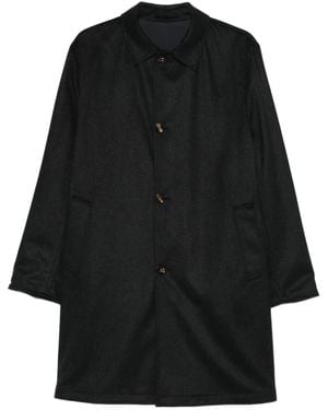 KIRED Single-Breasted Coat - Black