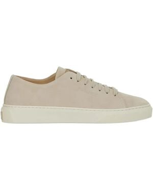 Woolrich Leather low-top sneakers - Natur
