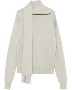 Calvin Klein Mia Knitted Top - White