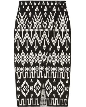Alanui Jungle Beat Skirt - Black