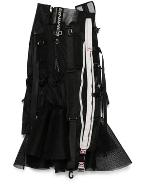 Junya Watanabe デコンストラクテッド スカート - ブラック