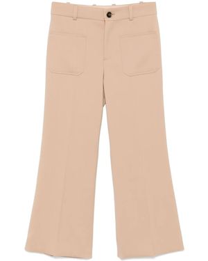 Chloé Pantaloni Crop - Neutro