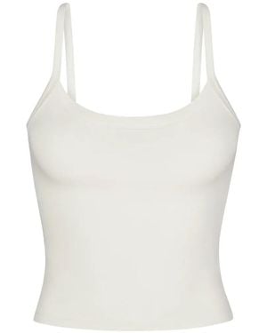 ÉTERNE Trägershirt Aus Jersey - Weiß