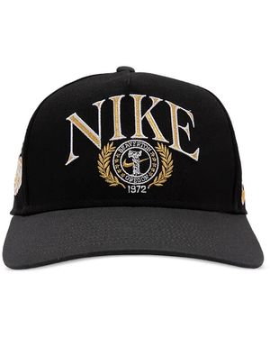 Nike Rise Logo Cap Hat - Black