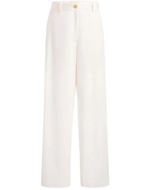 KHAITE Gari Hose - Weiß