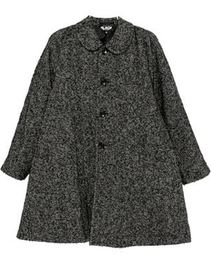 COMME DES GARÇON BLACK Car Mantel - Grau