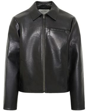 Entire studios Corehide Leather Jacket - Black