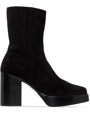 Amiri Suede Ankle Boots - Black