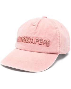 Patrizia Pepe Embroidered Baseball Cap - Pink