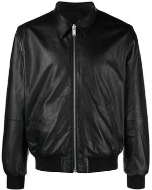 Zadig & Voltaire Mate Leather Jacket - Black