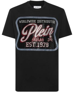 Philipp Plein Patch Plein Milan T-shirt - Schwarz