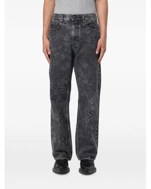 Golden Goose Floral-Pattern Jeans - Grey