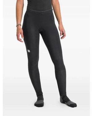 Sportful High-Waisted Performance Pants - Black