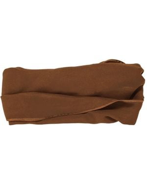 Jennifer Behr Kaylee Silk-Satin Headband - Brown