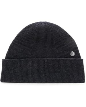 Acne Studios Wool Beanie With Rivet - Blue