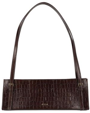 Sofia Sac Porté Épaule À Design Structuré - Blanc