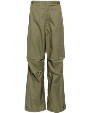 Maharishi X Jean-Michel Basquiat Wide-Leg Trousers - Green