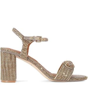 Kurt Geiger 75Mm Kensington Langley Sandals - Metallic